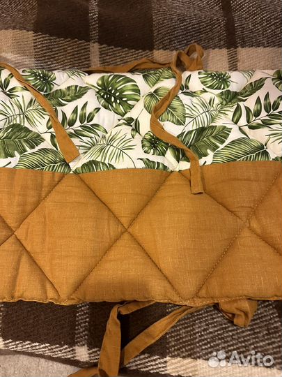 Набор: бортики с комплектом постельного белья