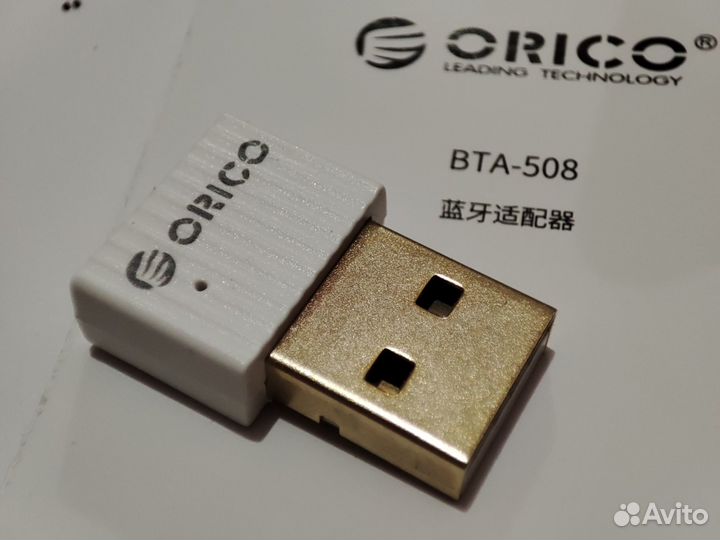 Bluetooth адаптер orico 5.0 usb BTA-508