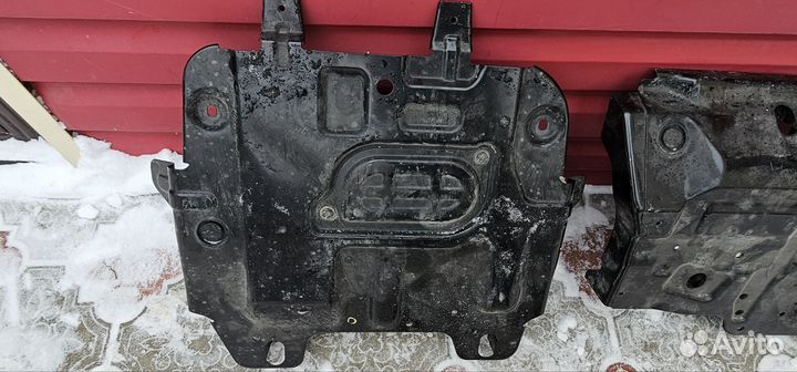 Штатная защита двигателя land cruiser prado 150