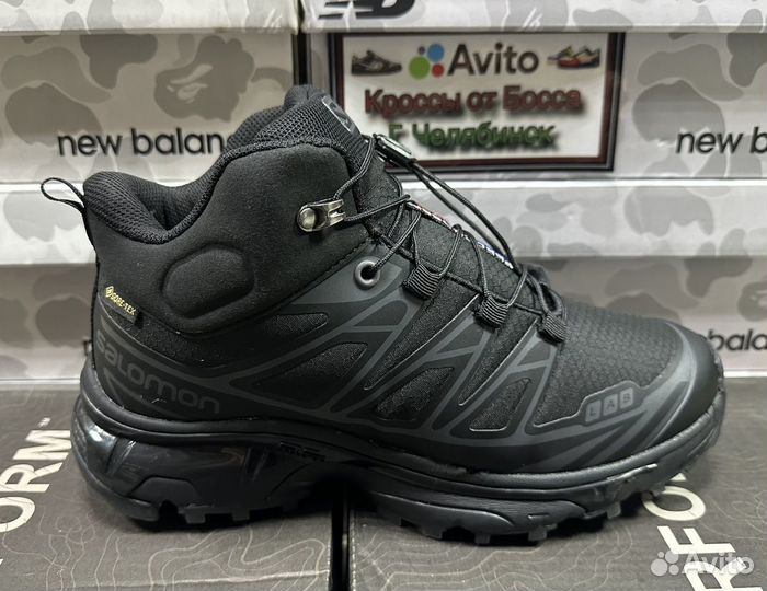 Непромокаемые ботинки Salomon XT-6. Goretex. Мех