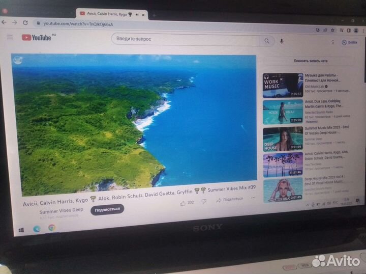 Sony vaio 2,3 ггц/4gb/ssd 128 gb