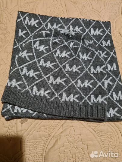 Комплект Michael Kors шапка и шарф оригинал