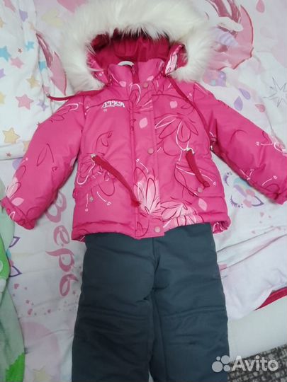 Зимний костюм, 80размер состояние хорошее