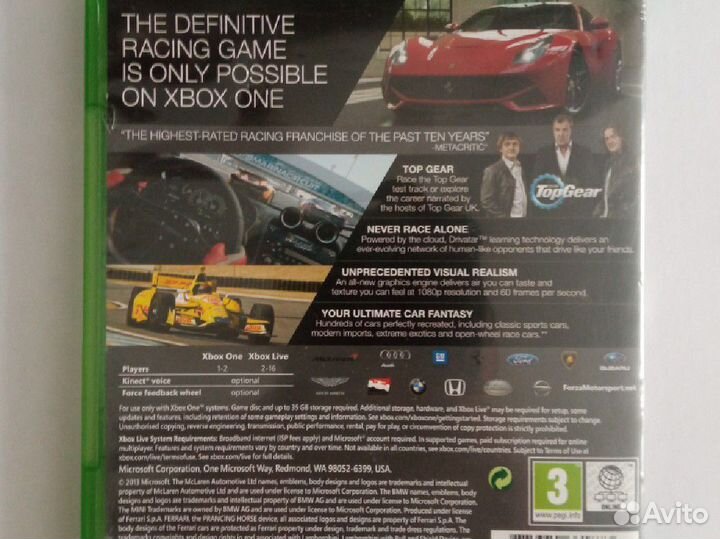 Игры на xbox One s диски