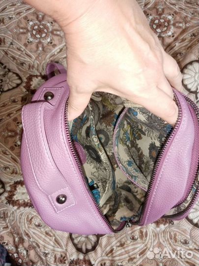 Рюкзак женский кожаный