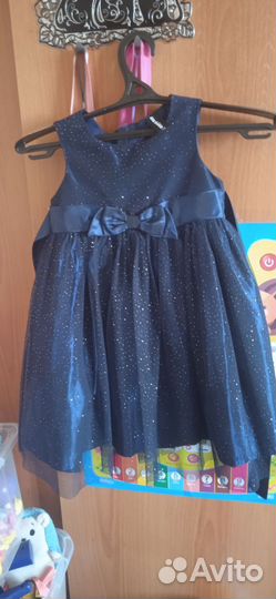 Праздничное платья для девочки, вещи пакетом
