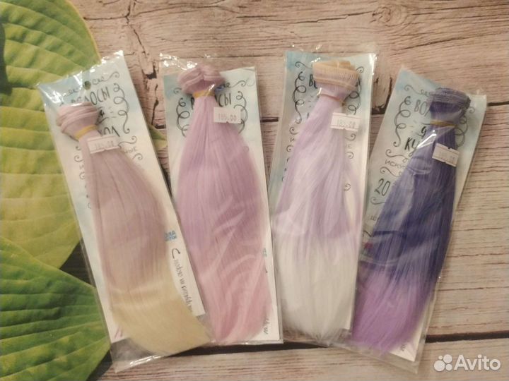 Волосы трессы для кукол