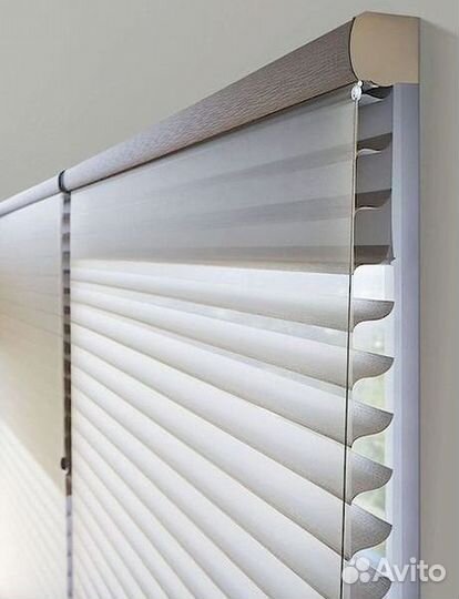 Жалюзи рулонные шторы день ночь