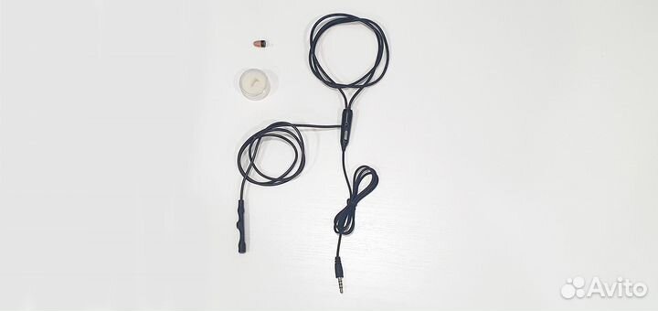 Капсульный проводной микронаушник Mini + 3.5 jack