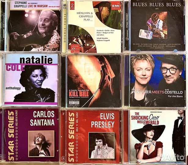 CD (крмпакт диски) + DVD личная коллекция