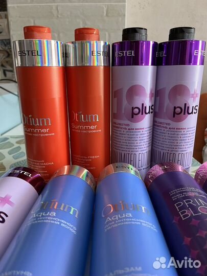 Шампунь и бальзам эстель