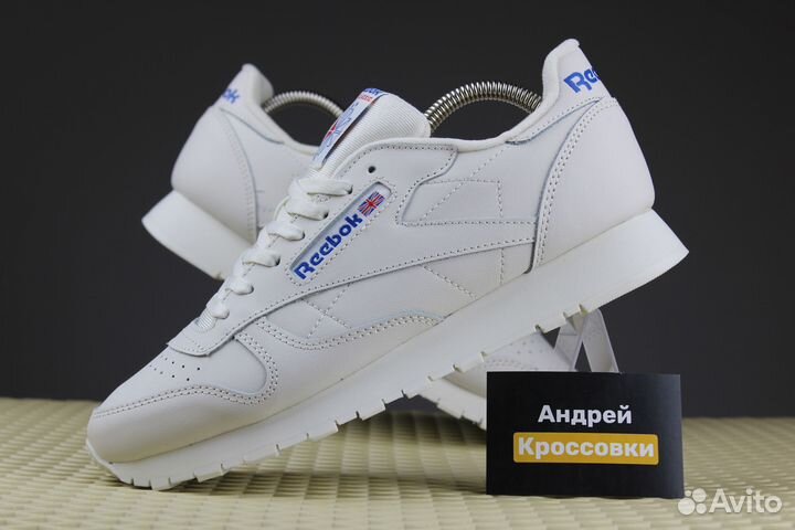 Мужские кроссовки reebok classic leather