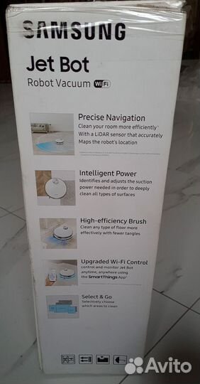 Робот пылесос Samsung VR30T80313W EV Новый