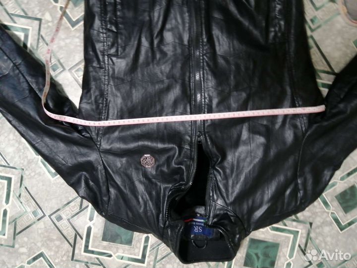 Кожаная куртка для мальчика подростка