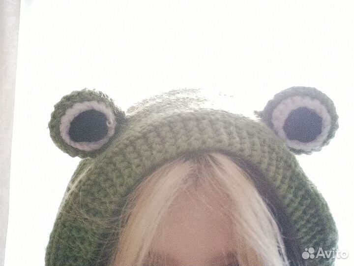 Повязка на голову вязаная