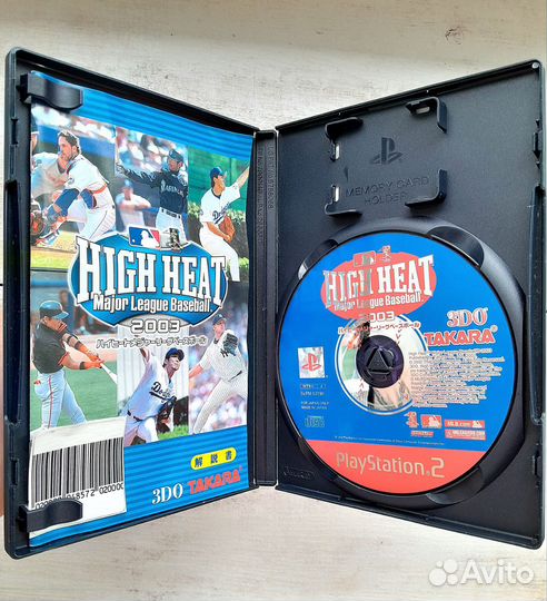 High Heat Major League Baseball 2003 PS2 Лицензия
