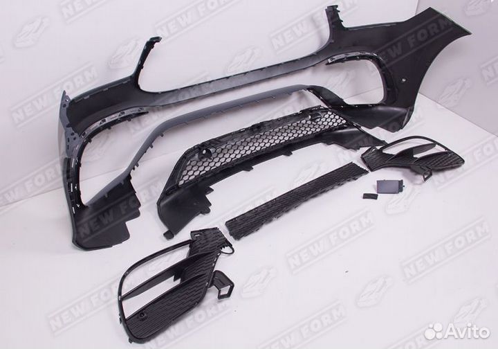 Обвес 63 AMG черный Mercedes GLE Coupe 167