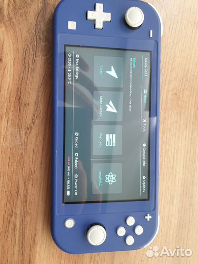 Nintendo switch lite прошитая + 64гб