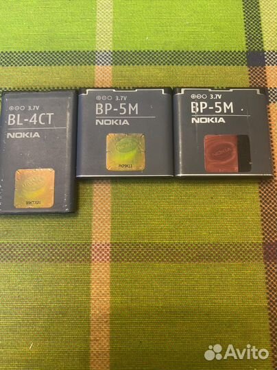 Батарейки для Nokia