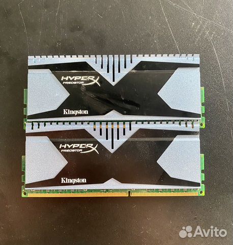 8GB(2x4) DDR3 2133мгц HyperX Predator