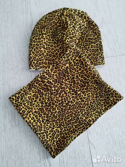 Комплект шапка и шарф
