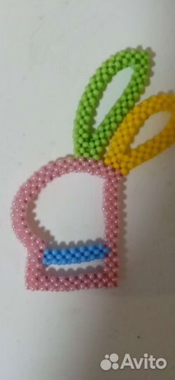 Фигурки из чешского бисера