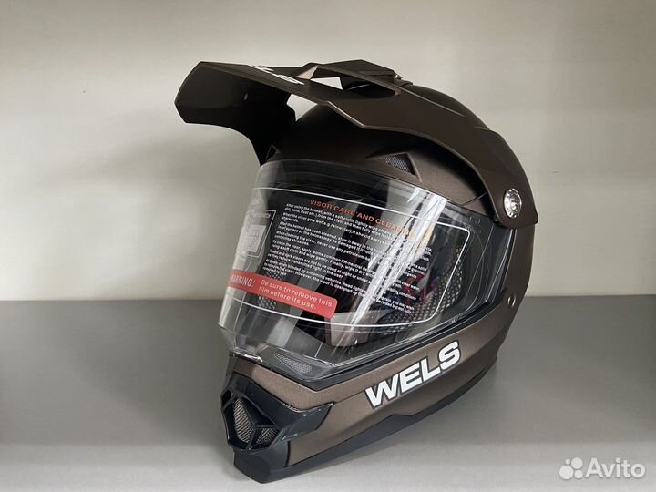 Шлем Wels 819-6 Титановый, матовый