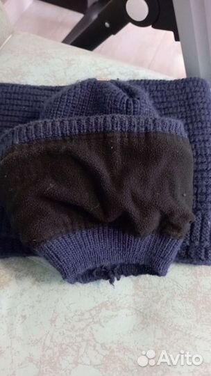 Комплект шапка и снуд