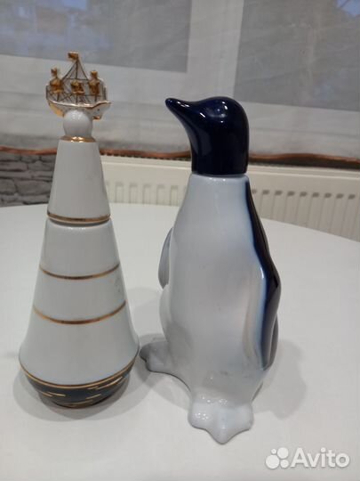 Штофы и графины СССР фарфор