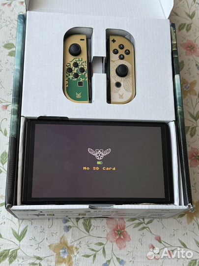 Nintendo switch oled прошитая zelda edition