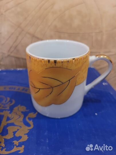 Кофейный сервиз фарфоровый новый