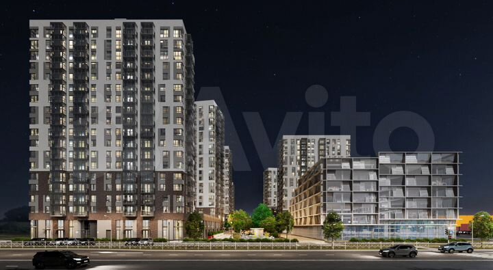Квартира-студия, 27 м², 13/19 эт.