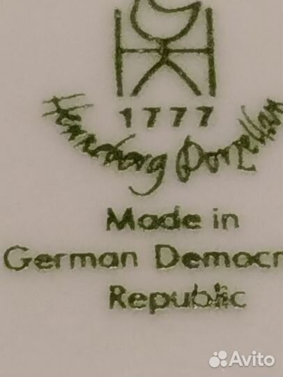 Сервиз мейсенский букет