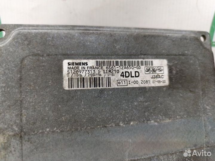 Блок управления двигателем (эбу) Ford Fusion CBK