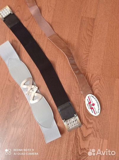 Женские ремни новые