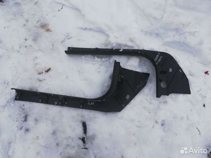 Облицовка стоек низ Шкода октавия 3 а7