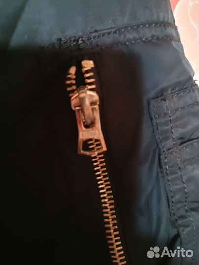 Бомбер alpha industries long