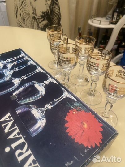 Рюмки богемия Чехия