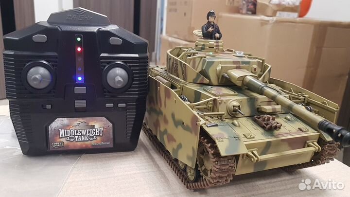 Танк на радиоуправление 1/24 PzK IV Ausf.H (копия)