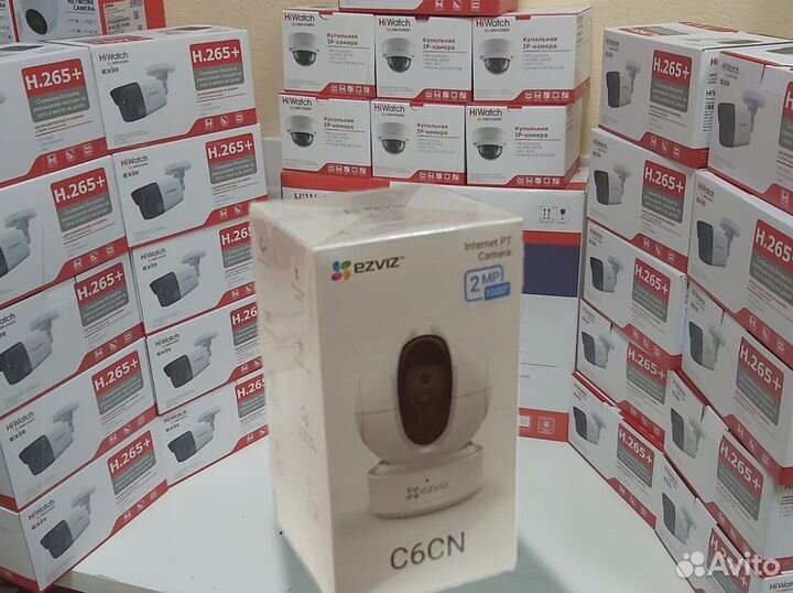 Видеокамера Wi-Fi поворотная ezviz C6CN 4mm