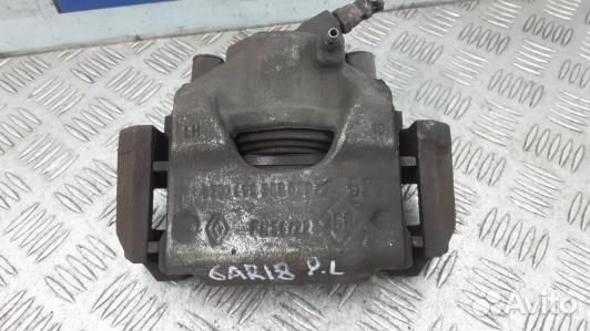 Суппорт тормозной передний левый dacia logan 1 (6A