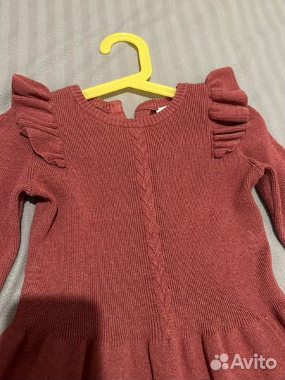 Платье для девочки hm 92 98