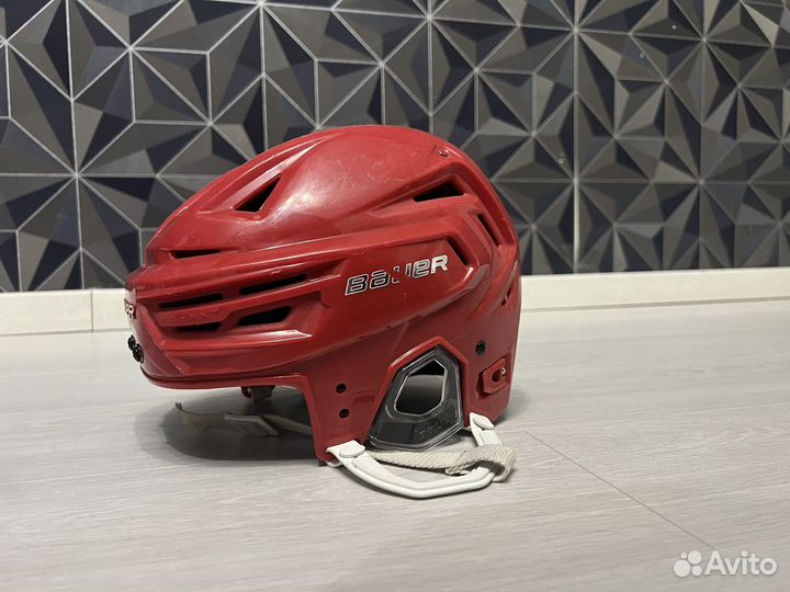 Шлем Хоккейный bauer RE akt 150 m красный
