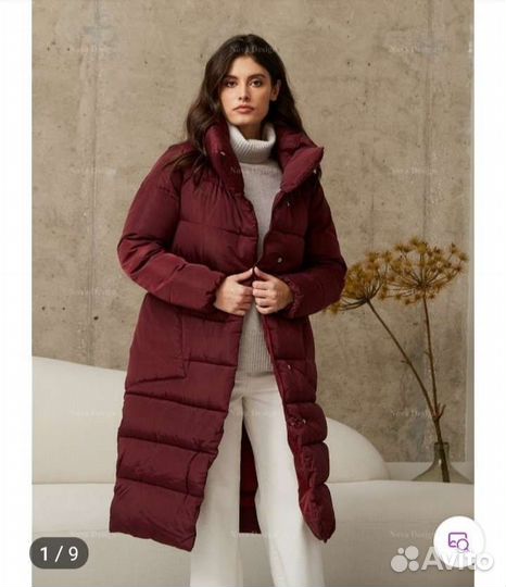 Пуховик женский новый 48