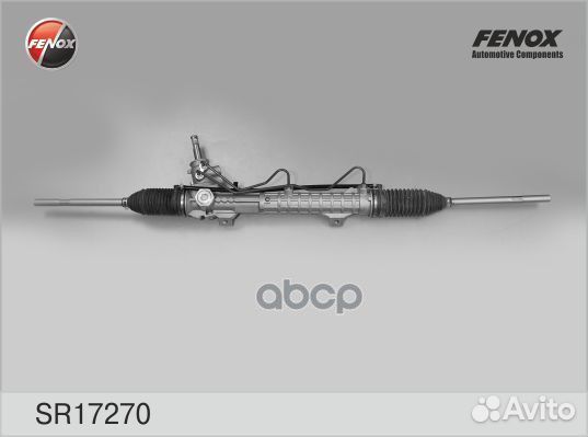 Рейка рулевая peugeot 307 1.4-2.0 01- с гур SR