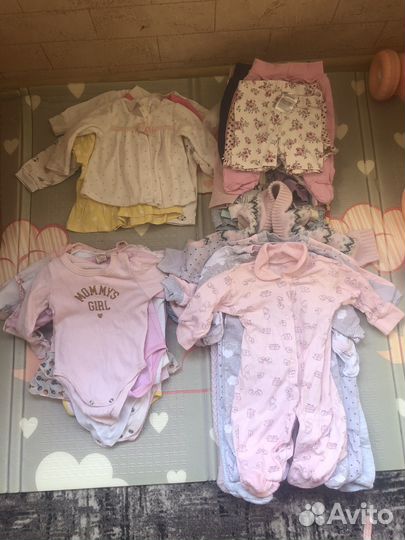 Детские вещи пакетом для девочек