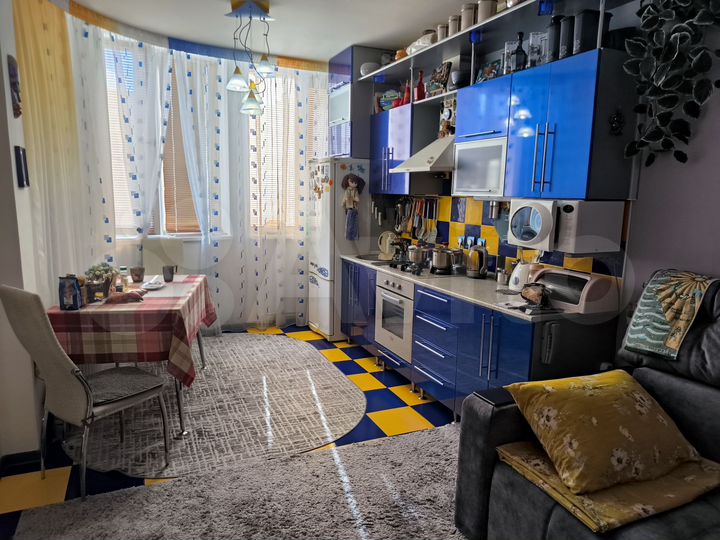 2-к. квартира, 56,5 м², 4/6 эт.