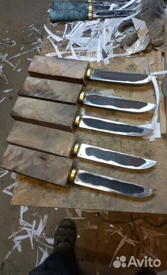 Нож якутский охотничий