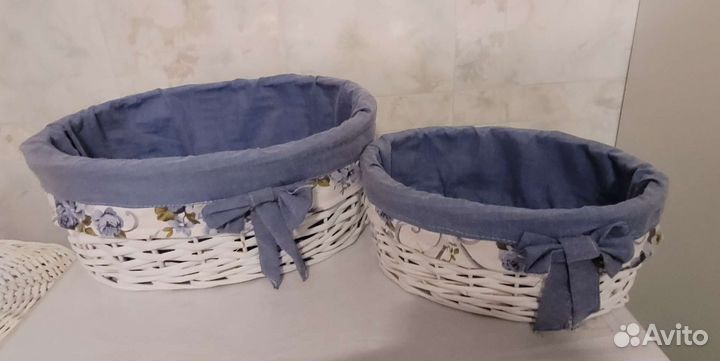 Плетенные корзины новые