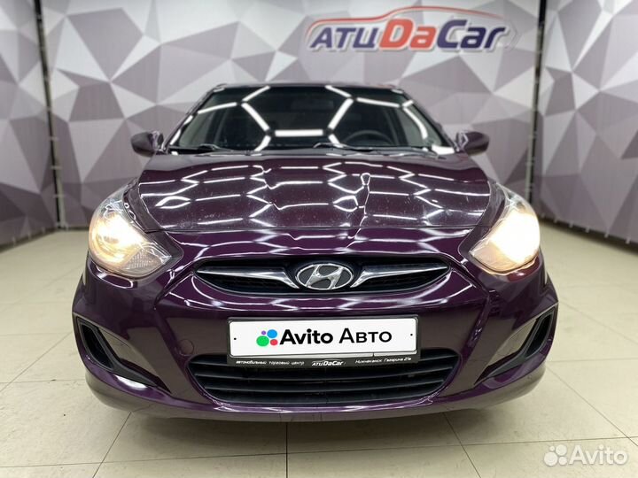 Hyundai Solaris 1.4 AT, 2012, 163 225 км